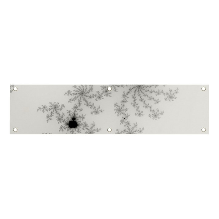 Mandelbrot Apple Males Mathematics Banner and Sign 4  x 1 