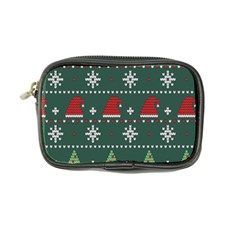 Beautiful Knitted Christmas Xmas Pattern Coin Purse by Jancukart