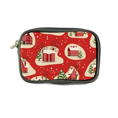 Christmas New Year Seamless Pattern Coin Purse by Jancukart