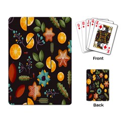 Christmas Seamless Pattern Playing Cards Single Design (rectangle)