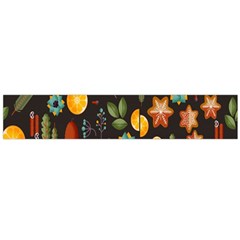 Christmas Seamless Pattern Large Flano Scarf 