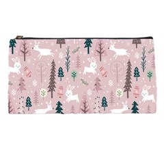 Winter Season Seamless Pattern Pencil Case by Jancukart