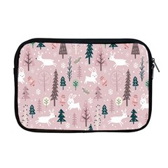 Winter Season Seamless Pattern Apple Macbook Pro 17  Zipper Case by Jancukart