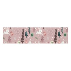 Winter Season Seamless Pattern Banner And Sign 4  X 1 