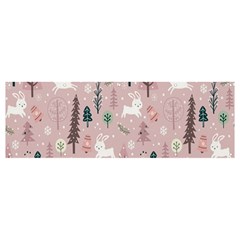 Winter Season Seamless Pattern Banner And Sign 12  X 4 