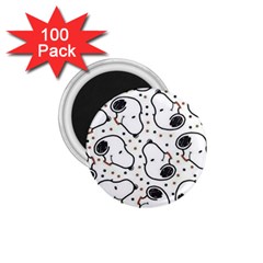 Dog Pattern 1 75  Magnets (100 Pack)  by Jancukart