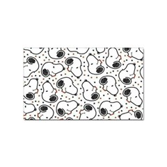 Dog Pattern Sticker Rectangular (10 Pack) by Jancukart