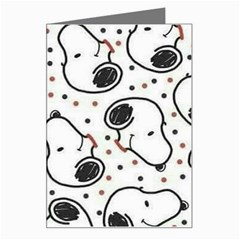 Dog Pattern Greeting Card