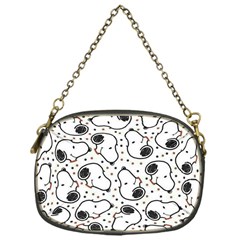 Dog Pattern Chain Purse (one Side) by Jancukart