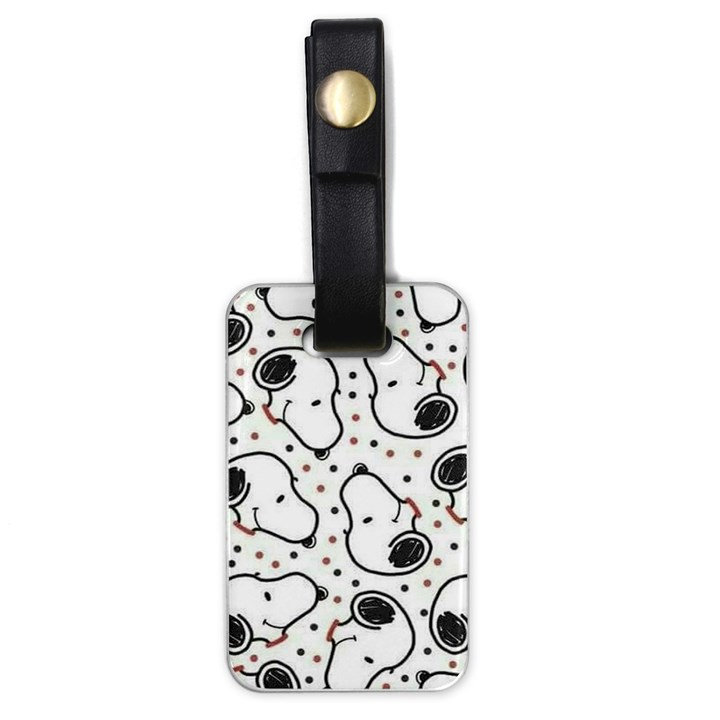 Dog Pattern Luggage Tag (one side)