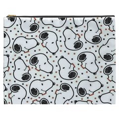 Dog Pattern Cosmetic Bag (xxxl) by Jancukart