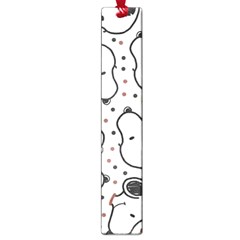 Dog Pattern Large Book Marks by Jancukart