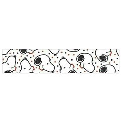 Dog Pattern Small Flano Scarf by Jancukart