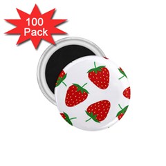 Seamless-pattern-fresh-strawberry 1 75  Magnets (100 Pack)  by Jancukart