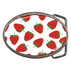 Seamless-pattern-fresh-strawberry Belt Buckles