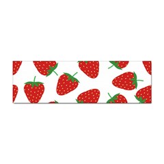 Seamless-pattern-fresh-strawberry Sticker Bumper (100 Pack)