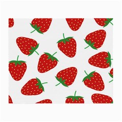 Seamless-pattern-fresh-strawberry Small Glasses Cloth