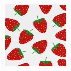 Seamless-pattern-fresh-strawberry Medium Glasses Cloth (2 Sides)