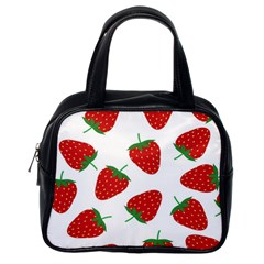 Seamless-pattern-fresh-strawberry Classic Handbag (one Side)