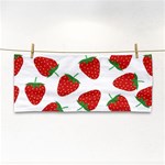 Seamless-pattern-fresh-strawberry Hand Towel Front