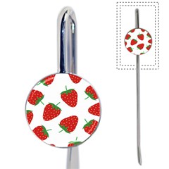 Seamless-pattern-fresh-strawberry Book Mark