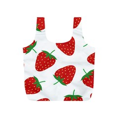 Seamless-pattern-fresh-strawberry Full Print Recycle Bag (s) by Jancukart