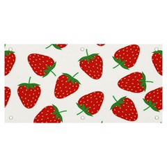 Seamless-pattern-fresh-strawberry Banner And Sign 6  X 3 