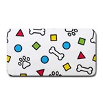 Dog Paw Seamless Pattern Footprint Bone Medium Bar Mat 16 x8.5  Bar Mat