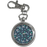 Bons-foot-prints-pattern-background Key Chain Watches Front