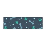 Bons-foot-prints-pattern-background Sticker Bumper (100 pack) Front