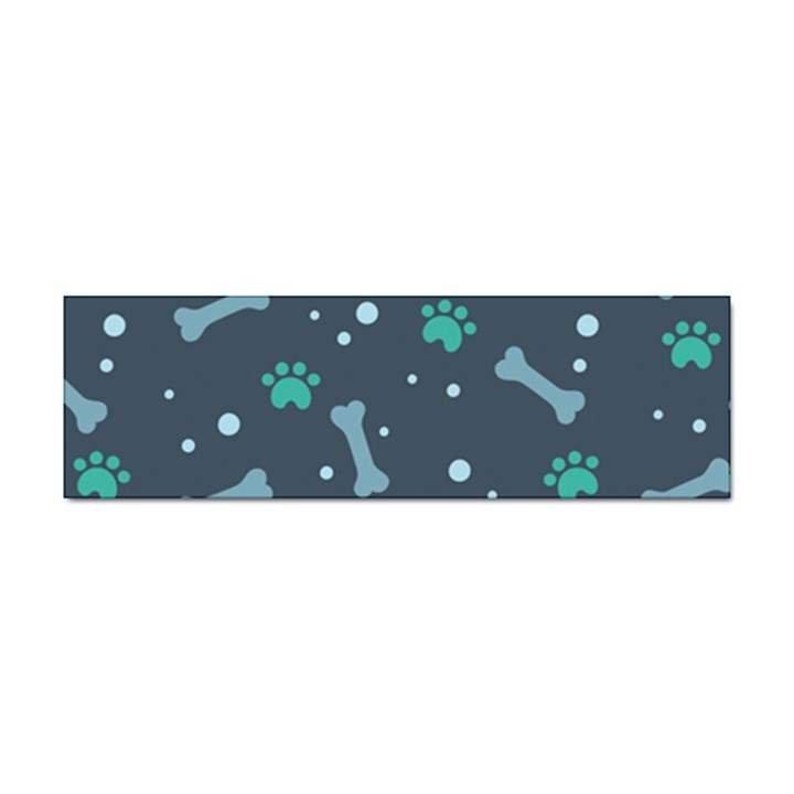 Bons-foot-prints-pattern-background Sticker Bumper (100 pack)