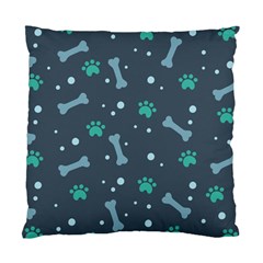 Bons-foot-prints-pattern-background Standard Cushion Case (one Side)