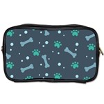 Bons-foot-prints-pattern-background Toiletries Bag (One Side) Front