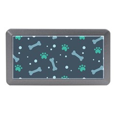 Bons-foot-prints-pattern-background Memory Card Reader (mini)