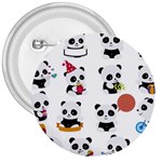 Playing-pandas-cartoons 3  Buttons Front