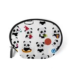 Playing-pandas-cartoons Accessory Pouch (Small) Back