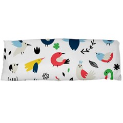 Vector-set-isolates-with-cute-birds-scandinavian-style Body Pillow Case (dakimakura)