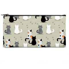 Cute-cat-seamless-pattern Pencil Case