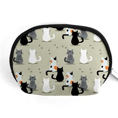 Cute-cat-seamless-pattern Accessory Pouch (medium)