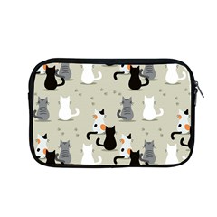 Cute-cat-seamless-pattern Apple Macbook Pro 13  Zipper Case by Jancukart