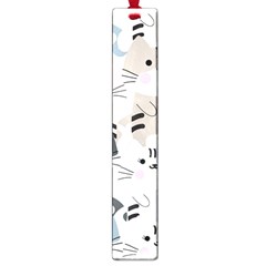 Cute-cat-couple-seamless-pattern-cartoon Large Book Marks