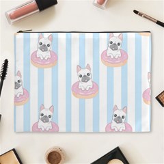 French-bulldog-dog-seamless-pattern Cosmetic Bag (xl)