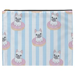 French-bulldog-dog-seamless-pattern Cosmetic Bag (xxxl)