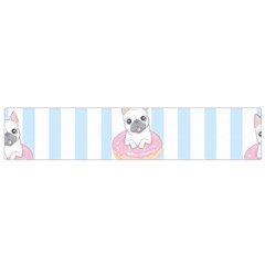 French-bulldog-dog-seamless-pattern Small Flano Scarf