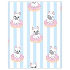 French-bulldog-dog-seamless-pattern Drawstring Bag (small)