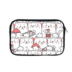 Cute-cat-chef-cooking-seamless-pattern-cartoon Apple Macbook Pro 13  Zipper Case