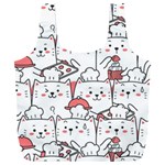 Cute-cat-chef-cooking-seamless-pattern-cartoon Full Print Recycle Bag (XXXL) Front