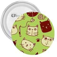 Cute-hand-drawn-cat-seamless-pattern 3  Buttons