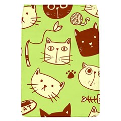 Cute-hand-drawn-cat-seamless-pattern Removable Flap Cover (s)