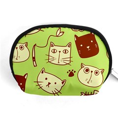 Cute-hand-drawn-cat-seamless-pattern Accessory Pouch (medium)